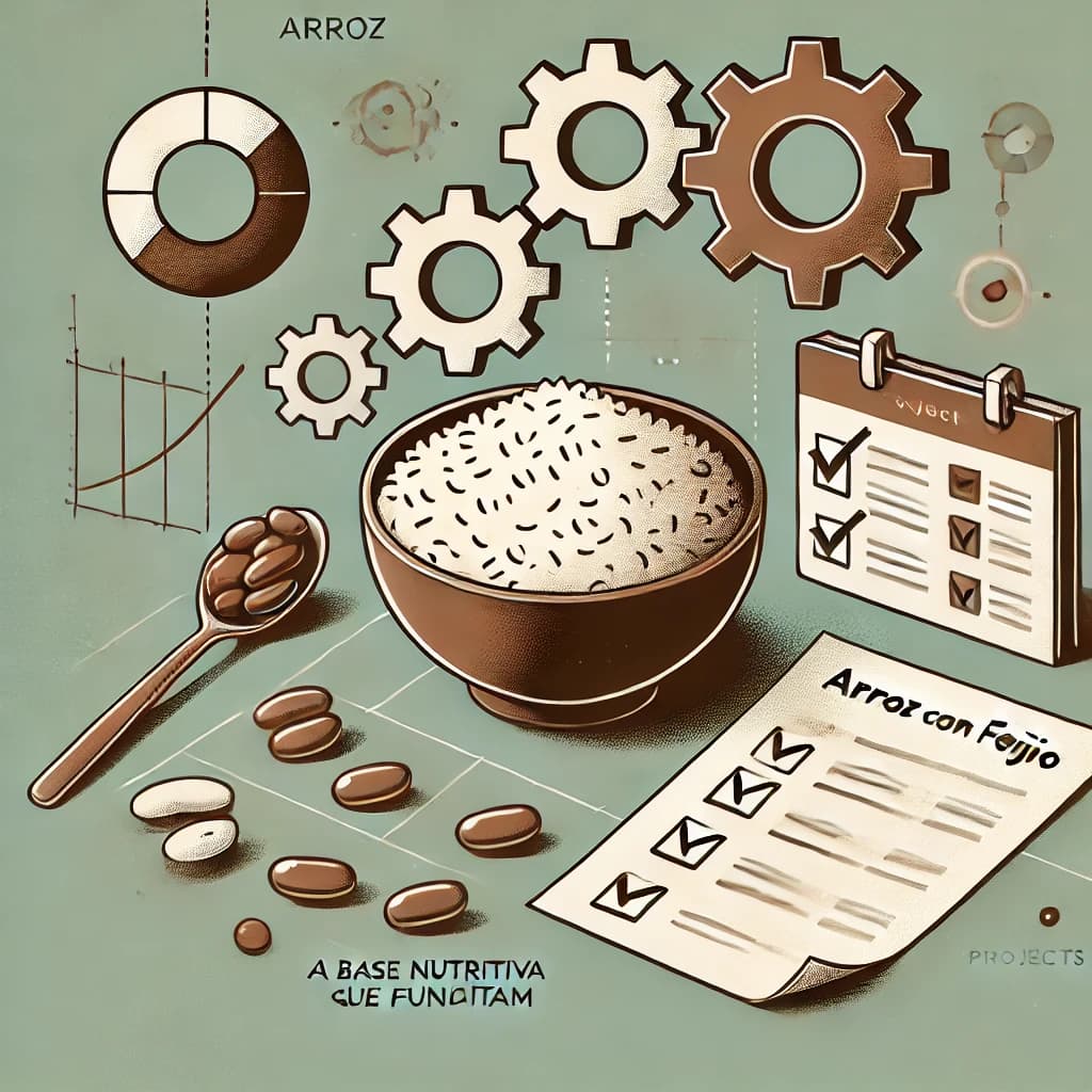 Arroz com feijão: A base nutritiva para projetos que funcionam